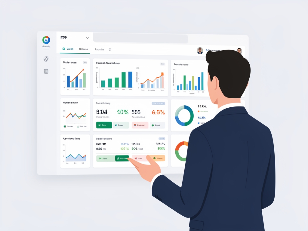 define enterprise resource planning system illustration