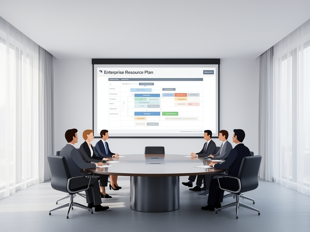 enterprise planning resource illustration