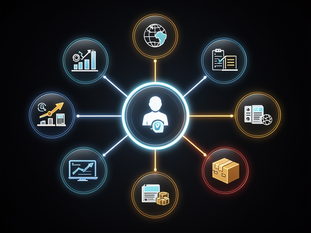enterprise resource planning enterprise resource planning illustration