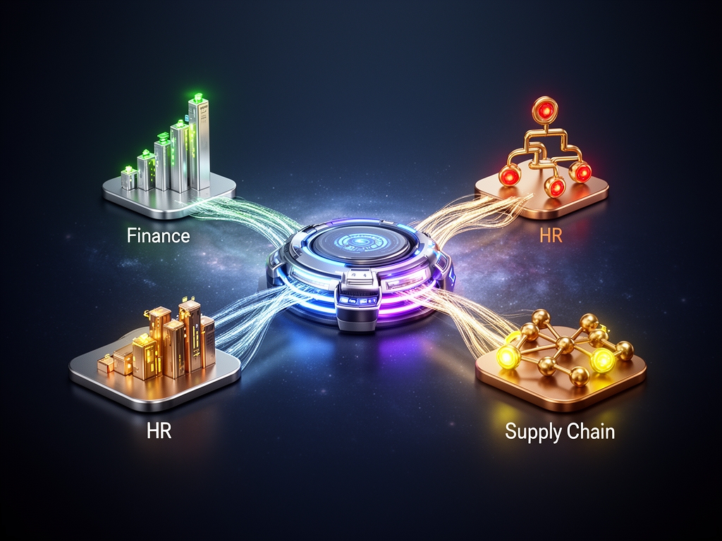 enterprise resource planning systems illustration