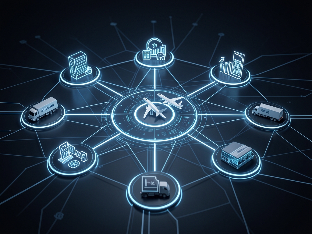 enterprise resource planning enterprise resource planning software illustration