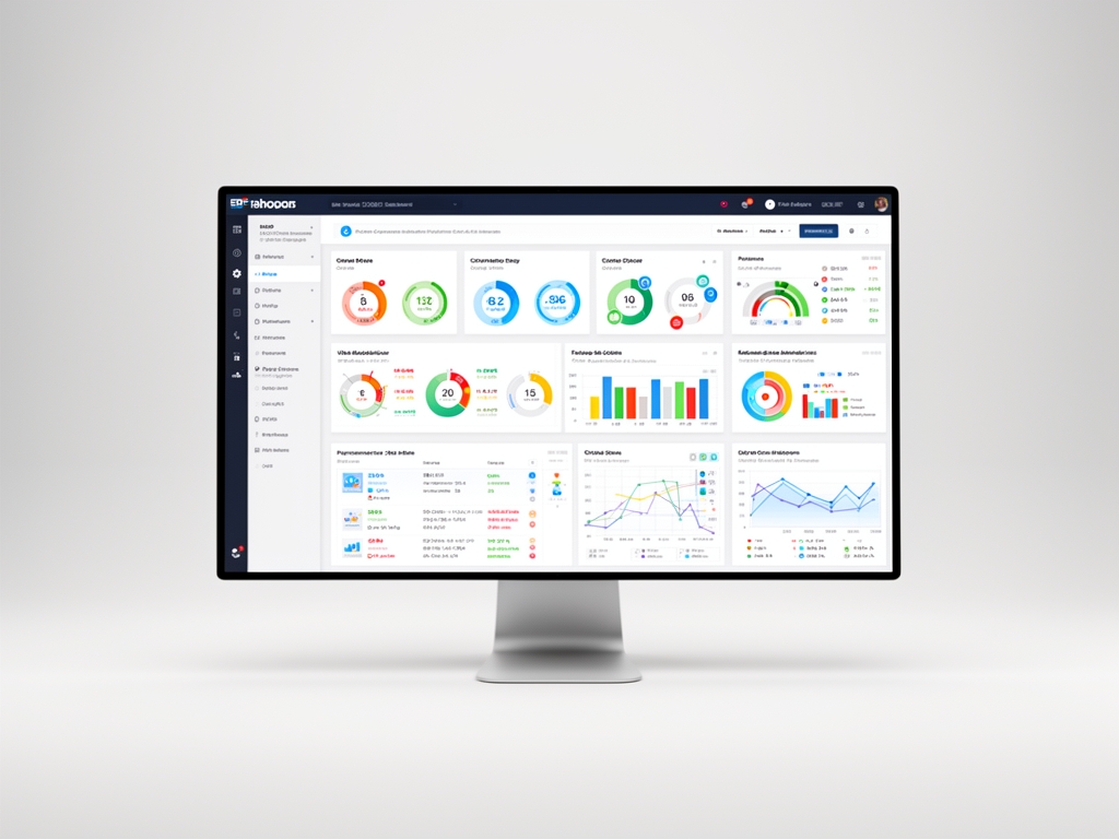 enterprise resource planning erp illustration