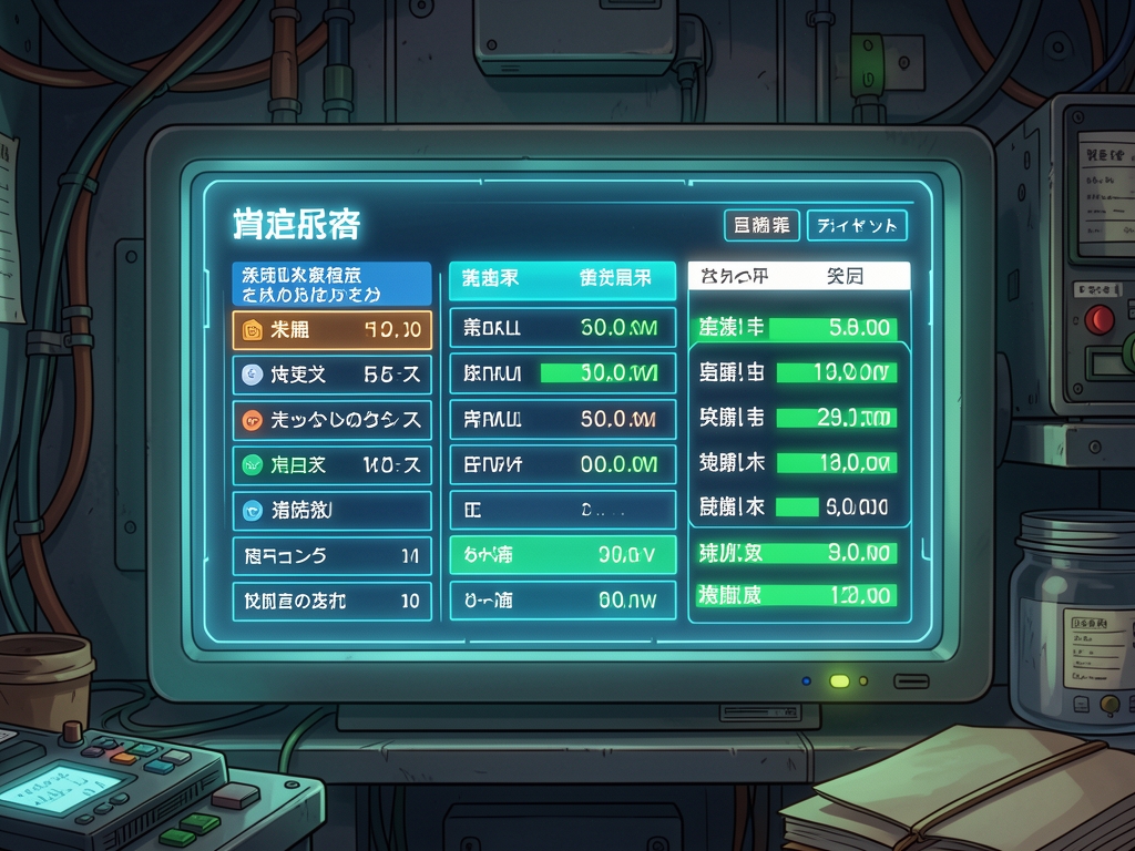 manufacturing enterprise resource planning illustration