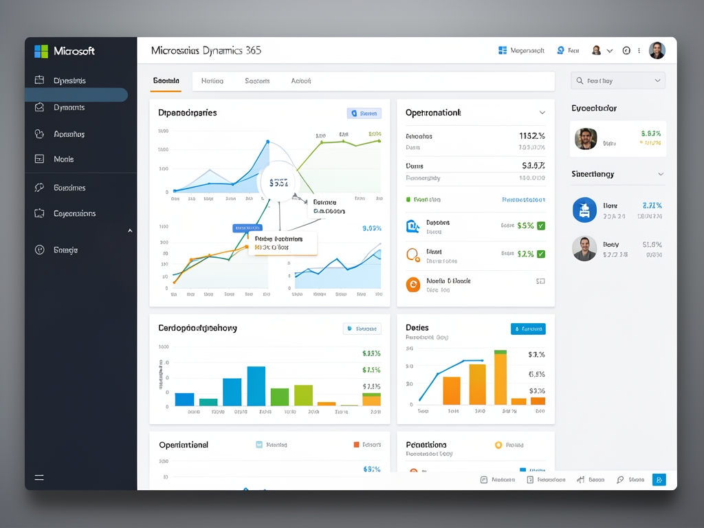 microsoft enterprise resource planning illustration