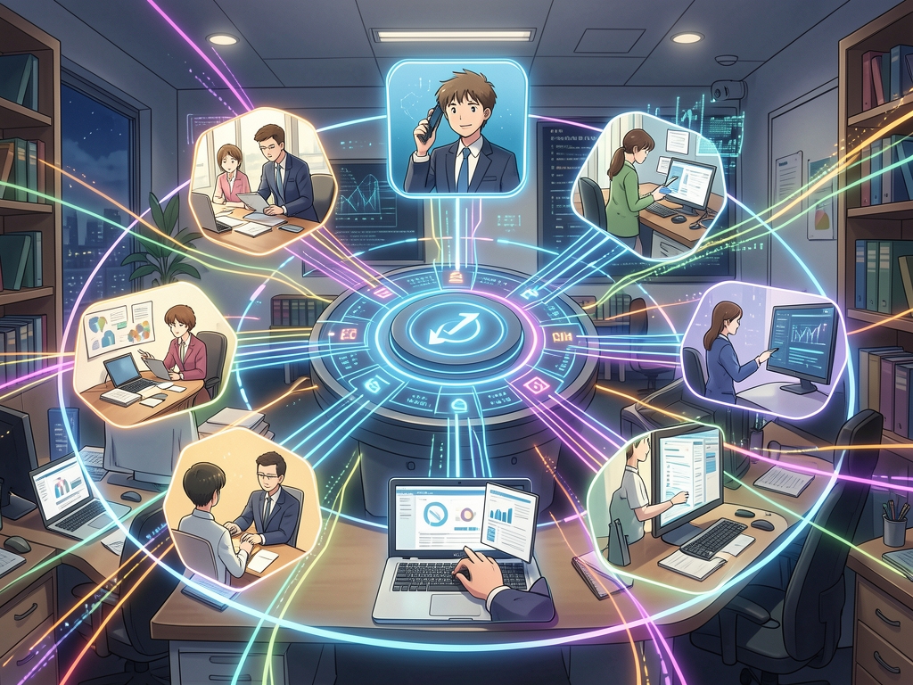 what is a enterprise resource planning system illustration
