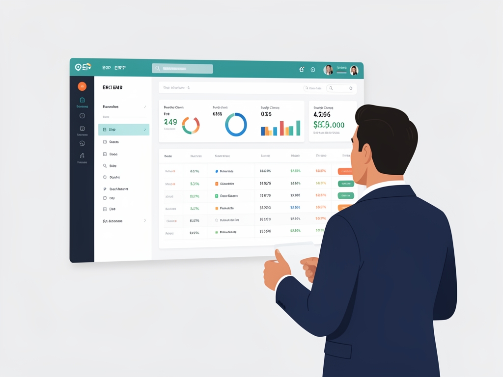 what is enterprise resource planning erp illustration